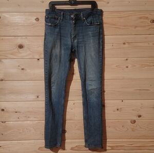 Vintage Levi's 511 Men's Slim Jeans - Blue Size 32x34